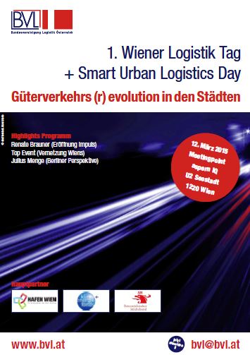 ECONSULT ist Partner des „1. Wiener Logistik Tag + Smart Urban Logistics Day“ der BVL